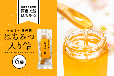 はちみつ入り飴45g×6袋【RY-2】｜送料無料 国産 はちみつ飴 はちみつあめ はちみつ ハチミツ 蜂蜜 あめ 飴 キャンディー お菓子 おかし のど 喉 のどケア はちみつ はちみつ はちみつ  はちみつ  はちみつ  はちみつ  はちみつ  はちみつ  はちみつ  はちみつ ｜