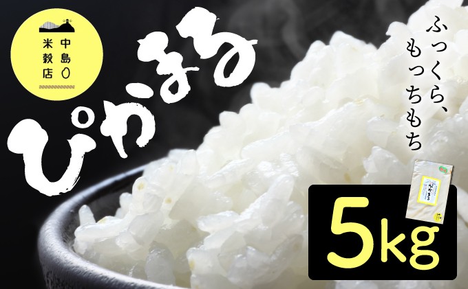 
            KU153-0　令和7年産 「超早場米」ぴかまる(5kg)【中島米穀店】
          