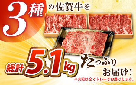【全6回定期便】佐賀牛 焼肉セット（モモ/カタ赤身/肩ロース） 【吉祥】[HCW010]