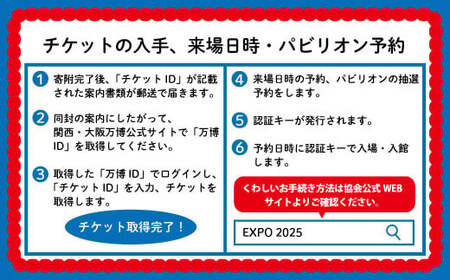【70-05】2025年 大阪・関西万博入場チケット 一日券（中人）