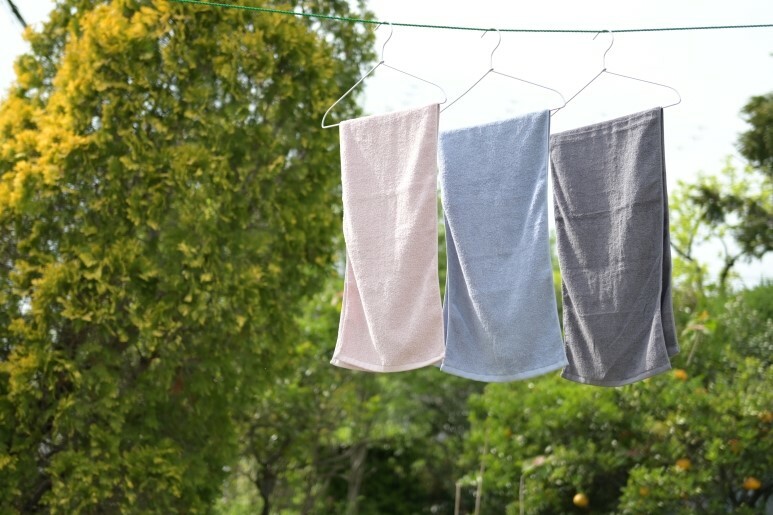 スリムバスタオル 6枚（チャコールグレー）泉州タオル フェイスタオル 以上 バスタオル 未満【泉州タオル 国産 吸水 普段使い シンプル 日用品】 015B354