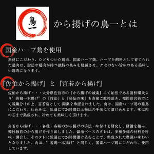 M575【鳥一】若鶏一本揚げ 大手羽４本入り