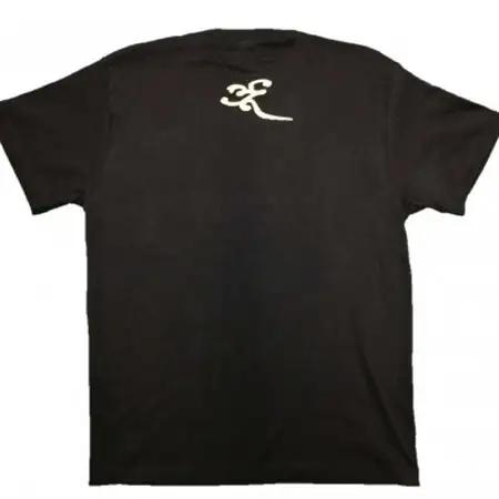 手描きTシャツ 仏画 薬師如来 黒 (半袖 Lサイズ)【1615670】