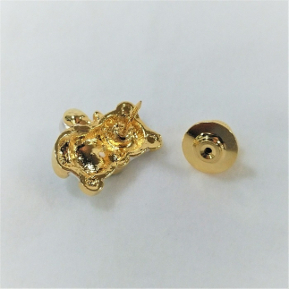 10-65伊勢志摩あこや本真珠ブローチピン(パンダ)