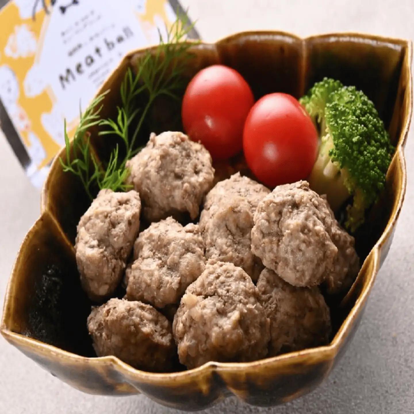 【Tesoro】わんこ用／和牛レバーと鶏肉のミートボール　チーズ3袋　ミートボール