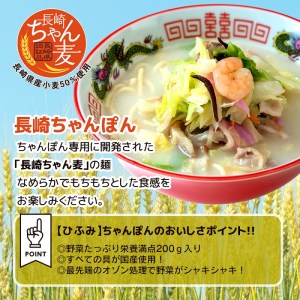 【B4-054】長崎伝統の味　ひふみの長崎ちゃんぽん・皿うどん各2個セット ちゃんぽん チャンポン 皿うどん セット 贈り物 お取り寄せ お土産 お中元 お歳暮 内祝 ギフト 大好評