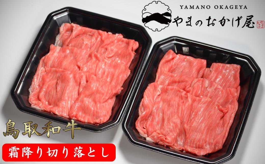 
            鳥取和牛 霜降り切り落とし 600g
          
