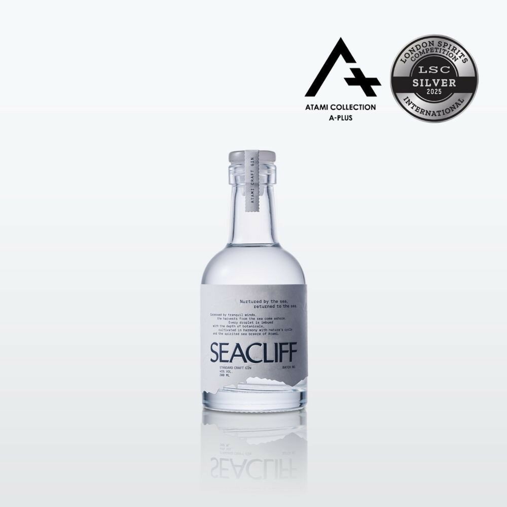 【ふるさと納税】SEACLIFF STANDARD CRAFT GIN 200ml | 熱海市 クラフトジン ジン お酒 アルコール シルバーメダル ロック カクテル おすすめ 人気 送料無料