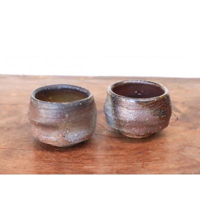 ふるさと納税 上島町 備前焼　酒器セット・徳利とぐい呑み2個(一点もの) |  | 03