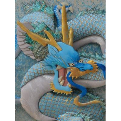 ふるさと納税 野田市 押絵伝統工芸品　水龍　大 |  | 01