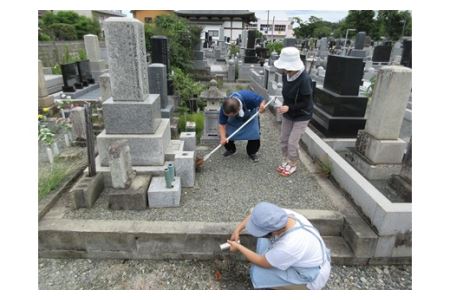 墓掃除 墓守代行サービス 毎月×12ヶ月 | 墓掃除 福島県 南相馬市