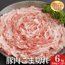 【ふるさと納税】赤村 養生館 豚 小間切れ 6kg 豚小間切れ 豚肉 福岡県 福岡県赤村 B4