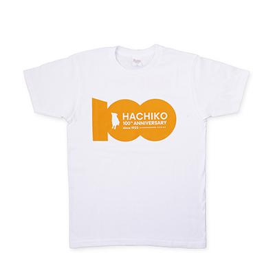 ふるさと納税 大館市 HACHI100オリジナルロゴTシャツホワイトXL&(HACHI100オリジナルコットン巾着) |  | 01