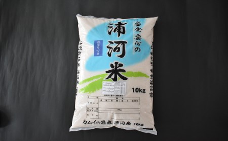 【令和5年産】北海道浦河町の特別栽培米「おぼろづき」精米(10kg×1袋)[37-1133]