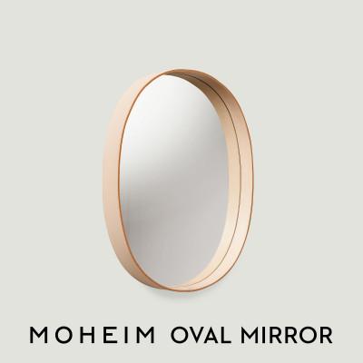ふるさと納税 福井市 MOHEIM OVAL MIRROR (natural)