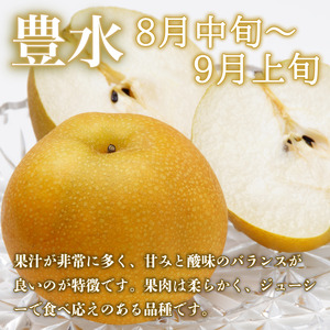 【8月上旬から9月上旬まで発送】 梨 5kg 豊水 幸水 国産