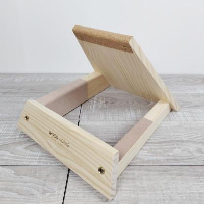 ふるさと納税 横手市 WOOD WORKS ギタースタンド 1本掛け エレキギターオフセットボディ用/ナチュラル |  | 02