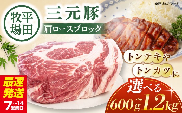 
                   【選べる内容量】平田牧場 肩ロースブロック 600g～1.2kg 《喜茂別町》【平田牧場】 角煮 豚角煮 豚の角煮 豚肉 豚肉ブロック 豚肉加工品 豚肉惣菜 豚肉おかず 煮込み 煮込み料理 時短 おかず 総菜 惣菜 冷凍  [AJAP074-AJAP075]
                
