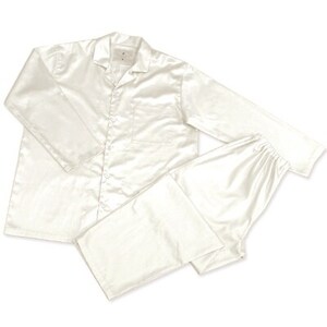 プレミアムパジャマ(男女兼用XSサイズ)＆ダウンピロー(羽毛枕)＆ピローケース2枚　カラーPW【1227649】