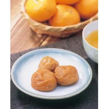高級南高梅みかん梅800g入　紀州塗箱　網代模様仕上【1313335】