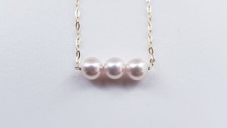 天使のブランコ、スウィングネックレス（K10YG）