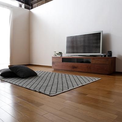 ふるさと納税 大川市 日本の職人の細かな技が魅せる【ネオ150TVボード ウォールナット】職人MADE大川家具『境木工』 |  | 01