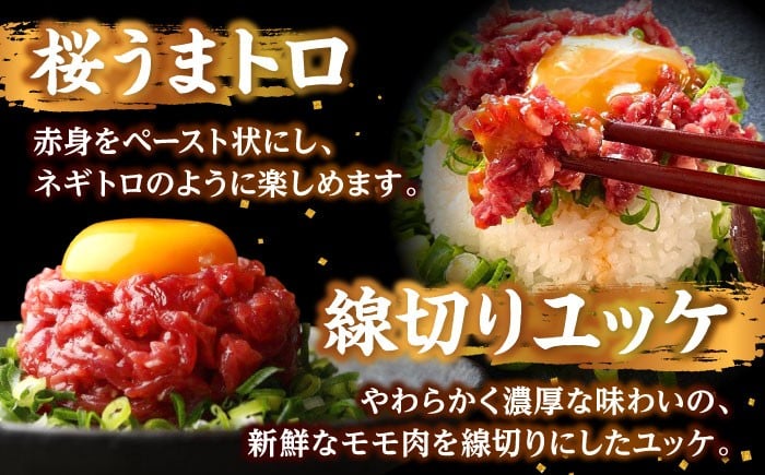 馬刺し 馬肉 食べ比べ 6種 セット 約1.02kg 1kg 1キロ