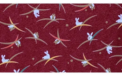 健康のお手伝い　手作り　骨盤枕、首枕(赤うさぎ柄）　ストレッチ 首枕 健康グッズ 体に優しい 健康 快適グッズ プレゼント 贈り物 友人 誕生日 敬老の日 母の日 父の日　HT00008