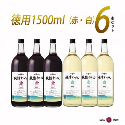 ふるさと納税 花巻市 みんなで飲める マグナムサイズ赤・白6本セット