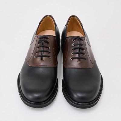 ふるさと納税 大和郡山市 奈良木型の靴　NARA　ROMAN〈ナラロマン〉NR-2376　BL
