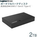 【ふるさと納税】【059-01】 ロジテック ハードディスク(HDD) 2TB ポータブル TypeC【LHD-PBR20UCBK】