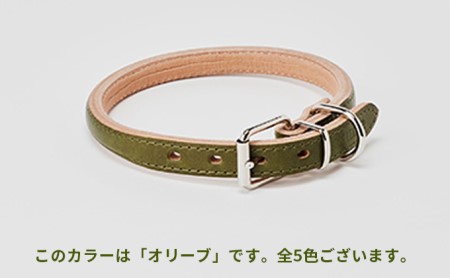 good collar 5号［犬 猫 首輪］ 雑貨 日用品 ファッション ペット用品  オリーブ