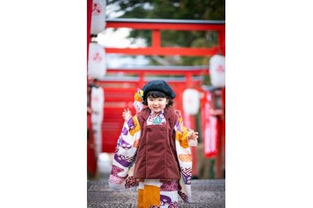丹波篠山で七五三の記念写真を撮ろう！ 最近、人気の七五三のロケーションフォト BS02