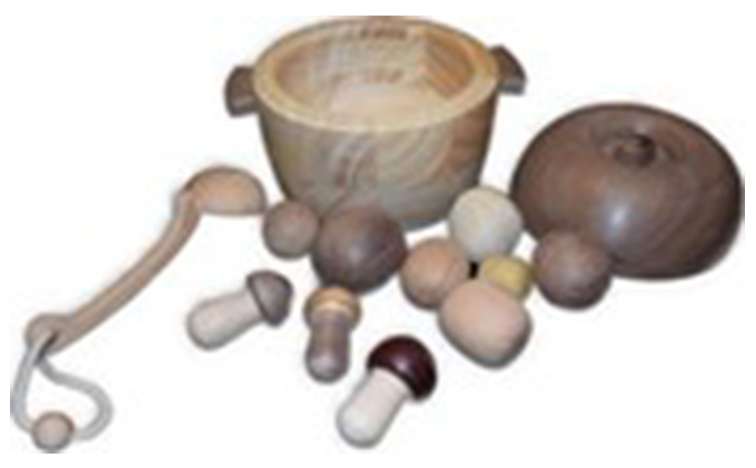 【年末受付限定】具沢山の大きなお鍋 玩具 おもちゃ 工芸品 