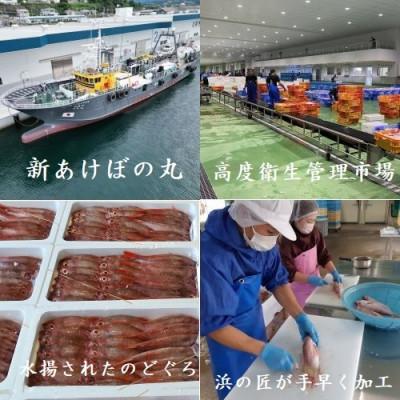 ふるさと納税 浜田市 山陰浜田港あけぼの丸と浜の匠の贈る高級のどぐろ一夜干し3枚セット |  | 02