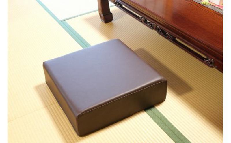 低反発！あぐらをラクにかける座布団（ブラウン）