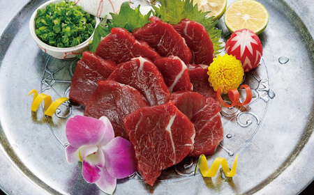 国産 上赤身馬刺し 約500g（菊陽町）BHAZ032 馬刺し