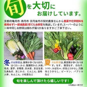 【6回定期便】野菜詰め合わせ ＆ 卵 10個 有機野菜・京野菜の『京都やおよし』｜野菜 玉子 たまご 京都産 オーガニック 有機JAS 農薬不使用 減農薬 定期便 野菜セット※北海道・沖縄・離島への配