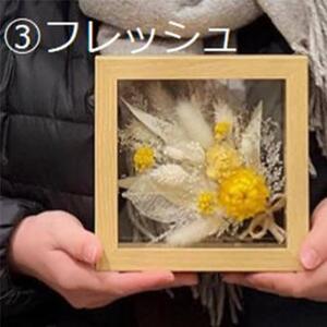 ドライフラワー フレームアレンジS（選べる4タイプ） 三次市/ iolite flowers[APBT005]