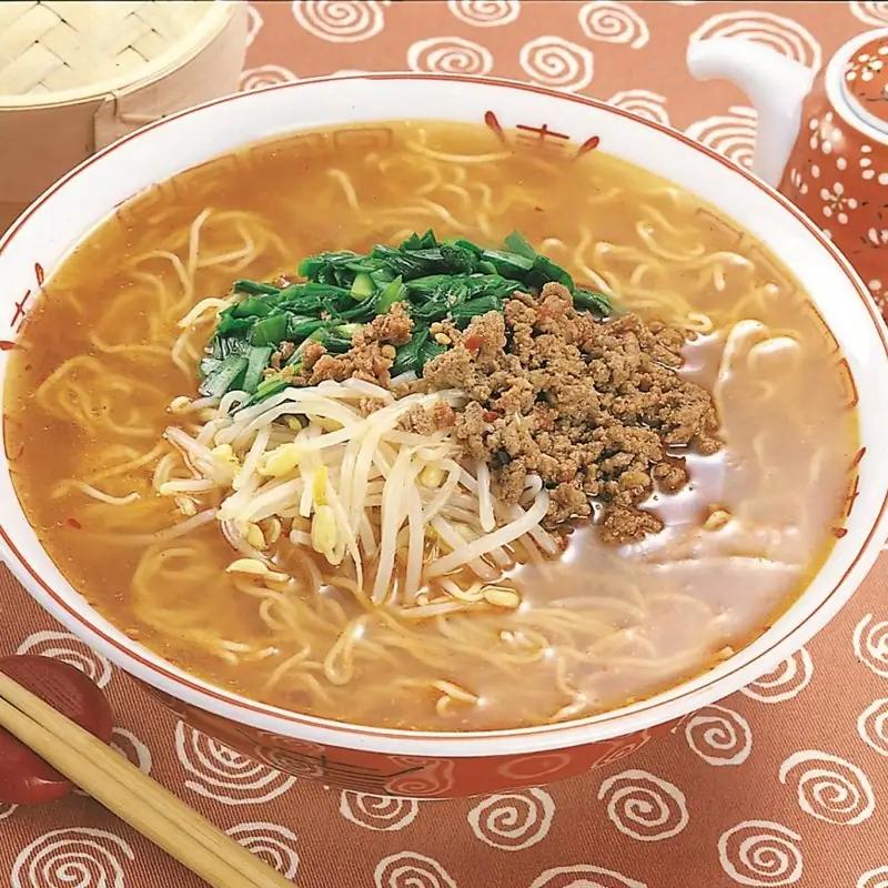宗像産ラー麦使用「博多生ラーメンとんこつ味/担々麺)」(100g×10食/120g×8食)【JAグリーンセンター本店】_HA1404