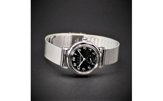 ＜腕時計 ｸｵｰﾂ式＞THE SPQR LQ　文字盤ブラック【バンド】SOMESレザー（キャメル）【腕時計 時計 ブランド SPQR スポール メンズ レディース 男女兼用 ギフト プレゼント 贈り物 ブラック 黒 バンド3種 ステンレスメッシュ レザー キャメル バーガンディ】