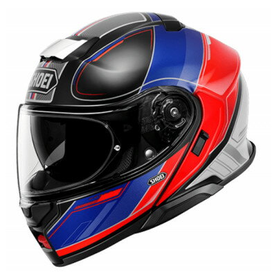 【ふるさと納税】SHOEI【NEOTEC 3 SHARPEN TC-10(RED/BLUE)】XL チケット付【配送不可地域：離島・沖縄県】【1729493】