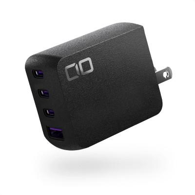 ふるさと納税 守口市 CIO USB充電器 急速充電対応 NovaPort QUAD2 100W 3C1A (ブラック)