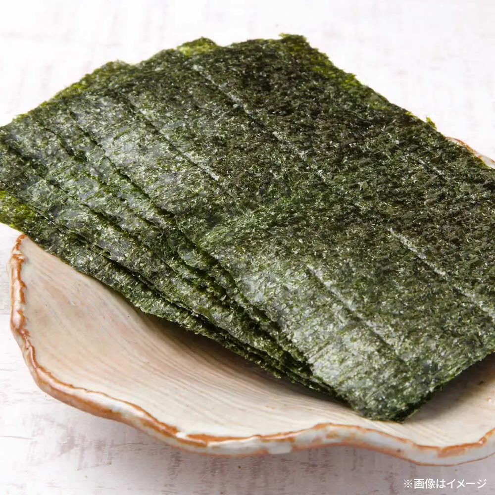 福岡有明のり　焼き海苔　2切25枚入×4袋　【合計100枚　全形換算約50枚相当】 桂川町/株式会社木村食品[ADCG010]
