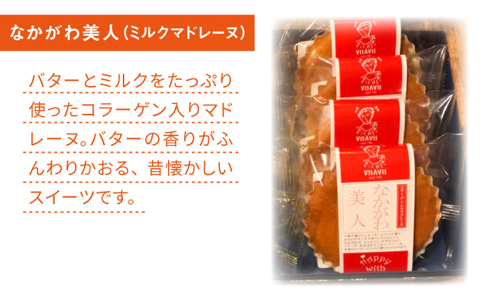 【VISAVISしか味わえない特選スイーツ】VISAVIS 菓子 2種セット 計9点 ＜株式会社シークス＞那珂川市 [GAU002]