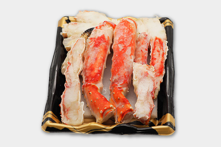 ボイル たらばがに 足 1kg カット済 ハーフポーション タラバ 弥七商店 かに弥 たらば蟹 タラバガニ かに カニ 蟹  鍋 焼きガニ_AP028