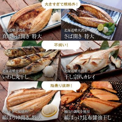 ふるさと納税 鹿部町 【毎月中旬発送】訳あり 干物詰め合わせ 約3.5kg R06-2S |  | 03