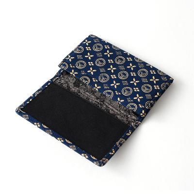 ふるさと納税 山梨県 山梨県◆甲州印伝名刺入れ・カードケース「富士山」(鉄紺×白)_印伝の山本 |  | 03