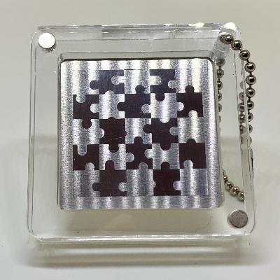 ふるさと納税 東久留米市 東京の町工場が作る25ピースの精密金属パズル　【オクギ製作所】 |  | 02