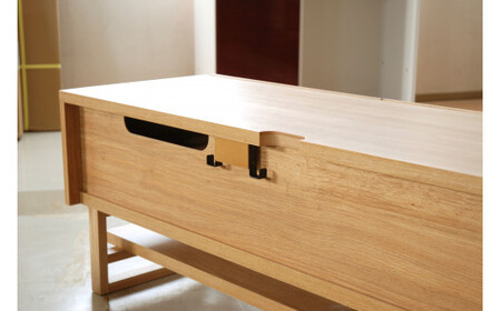 【開梱・設置】エルドラ　テレビボードH脚　180cm　ナチュラル　AL253